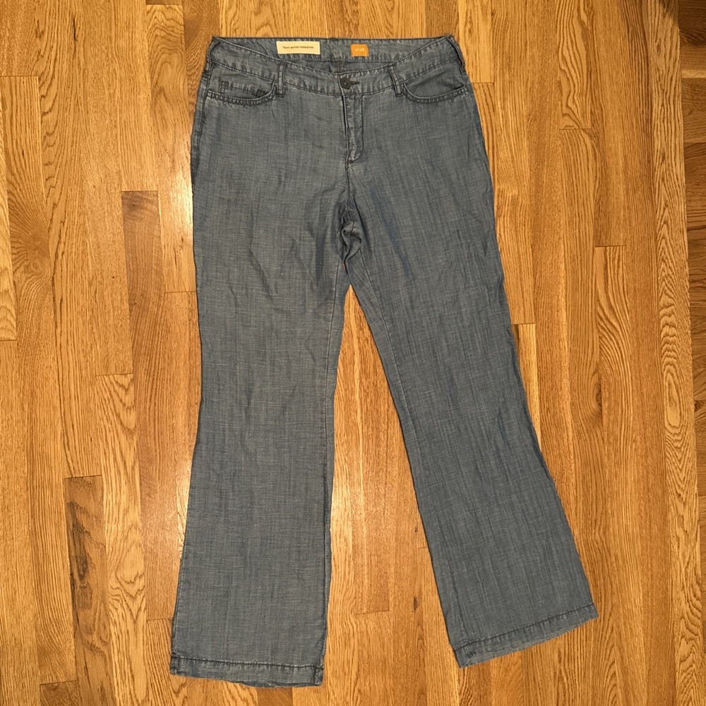 Anthropologie Pilcro And the Letterpress Ultra High Rise Very‎ Wide Leg pants 28